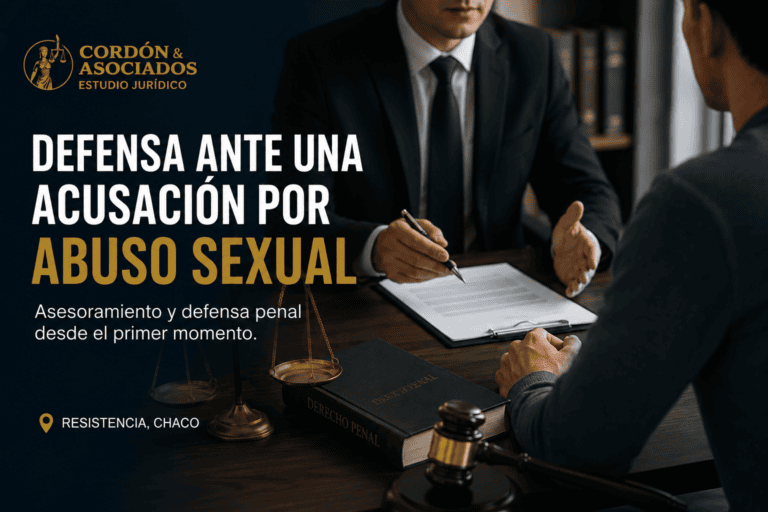 Defensa penal ante una acusación por abuso sexual en Resistencia, Chaco.