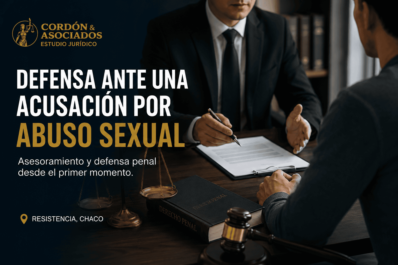 Defensa penal ante una acusación por abuso sexual en Resistencia, Chaco.