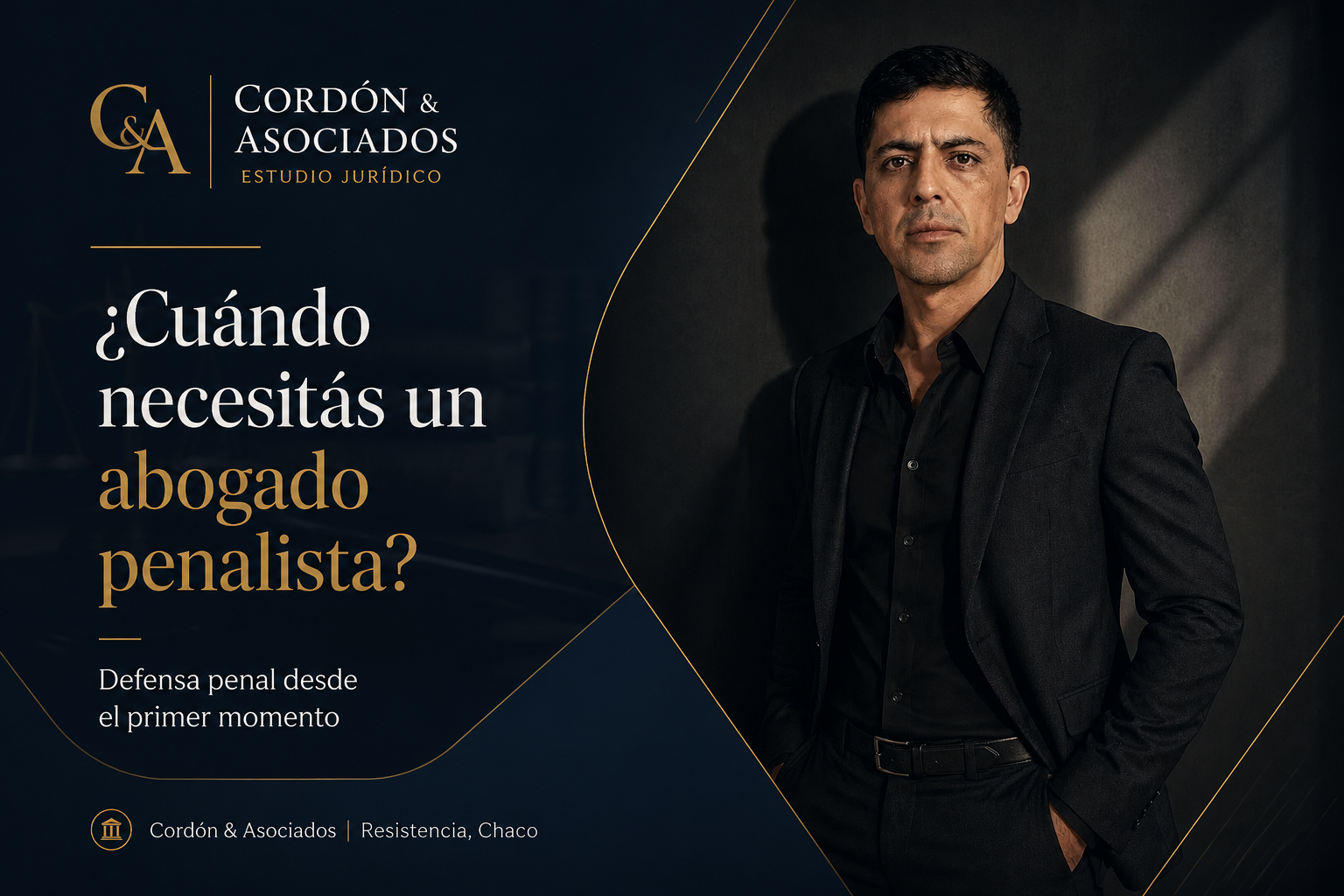 Abogado penalista en Resistencia, Chaco, con asesoramiento legal inmediato.